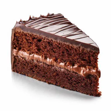 Chocolate Cake Slice
