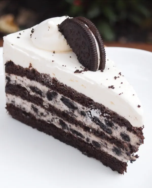 Oreo Cake Slice