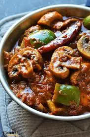 Mushroom Kadhai
